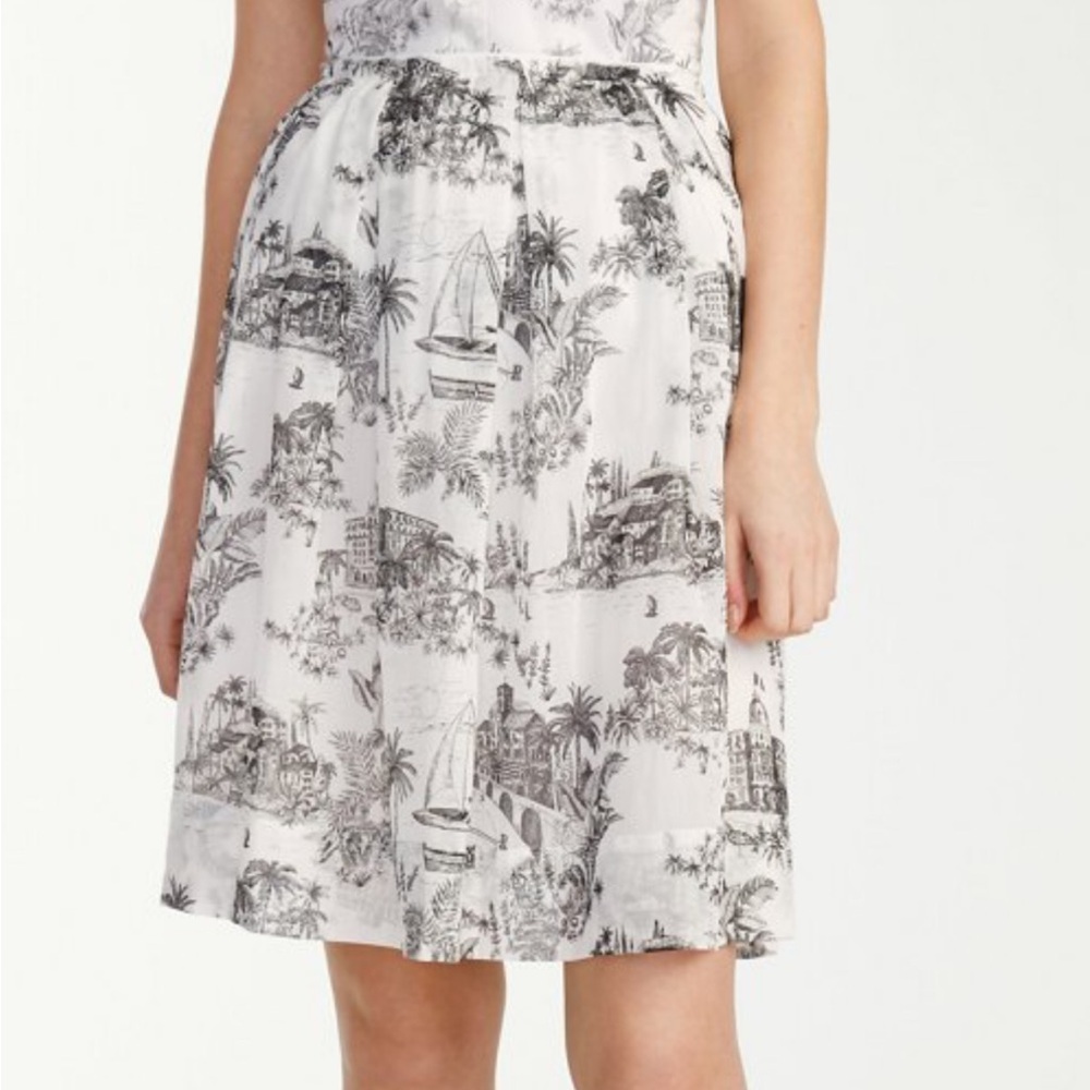 Tommy Bahama Marceau Toile Midi Skirt medium